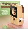 New Thermal printing children's camera Polaroid 12MP with dual front and rear cameras 1080P HD With 3Rolls Thermal Paper