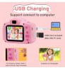 Best cameras for kids 2022 Children's Best Gift Digital Camera Face Recognition Focus HD 1080p Video Toddler Camcorderl