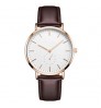 High Quality Oem Leather Strap Custom Logo Mens Watches