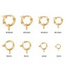 Wholesale High Quality Stainless Steel Silver Plated Necklace Spring Ring Clasps Jewelry Accessories For Necklace Bracelet
