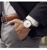New Men's Automatic Watch Unisex Classic Bauhaus Mechanical Watch Curved Mirror Waterproof Casual Dress Watches FM506