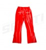 OEM custom flared sweatpants cotton nylon flare track pants men jogger pants flare sweat pants men