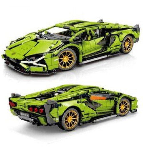 Sembo Technic 1254PCS Remote Control Speed Super Racing Car lamborghining Building Blocks Toys