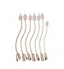 Orcl customized Ce Iso Disposable 2 Or 3 Way Wholesale Three Way Latex Foley Balloon Catheter With Various Sizes