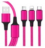 3 In 1 Usb C Cable Phone Commonly Used Accessories Parts Usb Cable For Iphone Cable