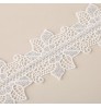 Wedding Accessories High Quality Wholesale 5 Cm Width Decorative Lace Embroidery Water Soluble Lace For Wedding Skirt Dress Accessories