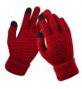 Gloves & Mittens Customize Acrylic Winter Touchscreen Magic Gloves Women Men Warm Stretch Knitted Wool Mittens ScreenAcrylic Gl