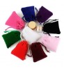 Overstock Multicolor Large Hair Conditioner Packing Velvet Bags Logo Drawstring Bags Gift Bags Small