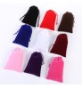 Overstock Multicolor Large Hair Conditioner Packing Velvet Bags Logo Drawstring Bags Gift Bags Small