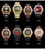 Competitive Price OEM Automatic Watch Supplier, Luxury Skeleton Fashion Mechanical Watch Manufacturer for Men