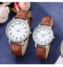 New Style Simplicity Number Watches Men's Ladies Couple Watches Quartz Wrist Watches For Gift