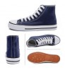 Wholesale 2021 Summer Casual Fashion Mens Canvas Shoes Sneakers Sport Shoes High Top canvas shoes