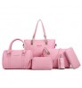 Sets 6pcs Famous Brands 2022 Tote Designer Handbags Ladies Handbags Women Bags Pu