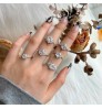 Dylam No Tarnish Free 18K Plated Gold Rings Jewelry Women 8A Cubic Zircon Sterling Silver S925 Jewellery Engagement Wedding Ring