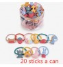 Wholesale luxury resin fruit series baby Elastic Rubber Band Girls Hair Ties kids accessories set