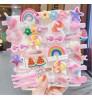 Children's Cute Cartoon Korean Jewelry Princess Headdress Girls Side Clip Bb Hairpin Baby Girl Hair Accessories