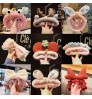 Ladies Rabbit Ears Hairband Face Wash Makeup Hairband Bow Knot Star Dai Outcrop Wide Side Hairband Hair Accessories