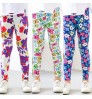 High Quality Kids Legging Breathable Soft Flower Butterfly Print Classic Baby Girl Leggings